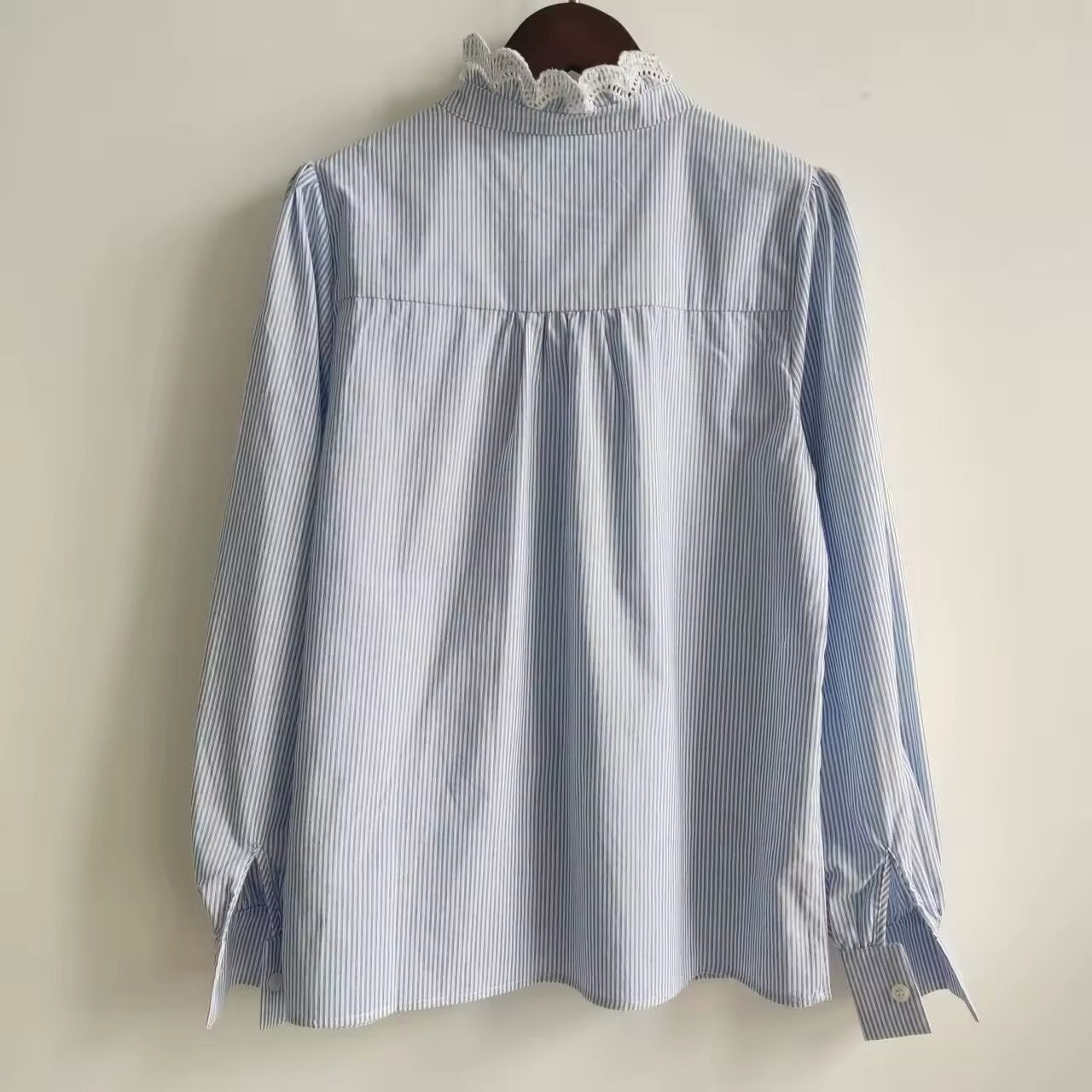 French Retro Long Sleeve Shirt Women's Vintage Shirt