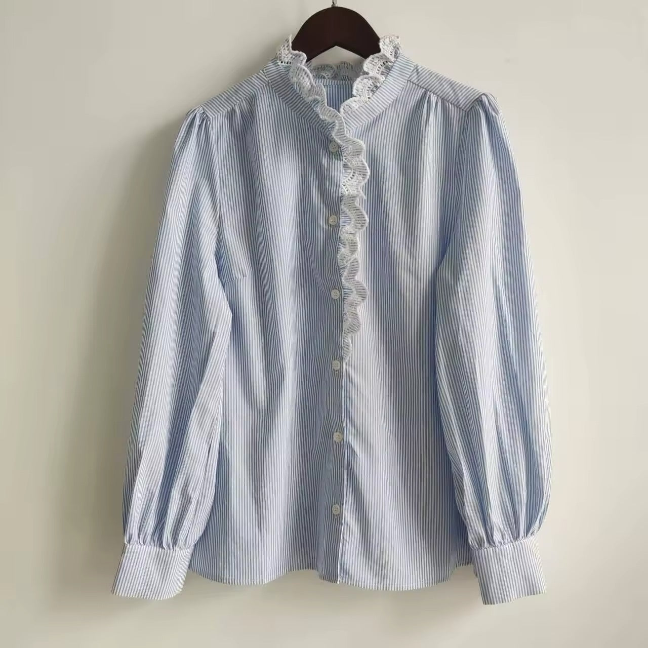 French Retro Long Sleeve Shirt Women's Vintage Shirt