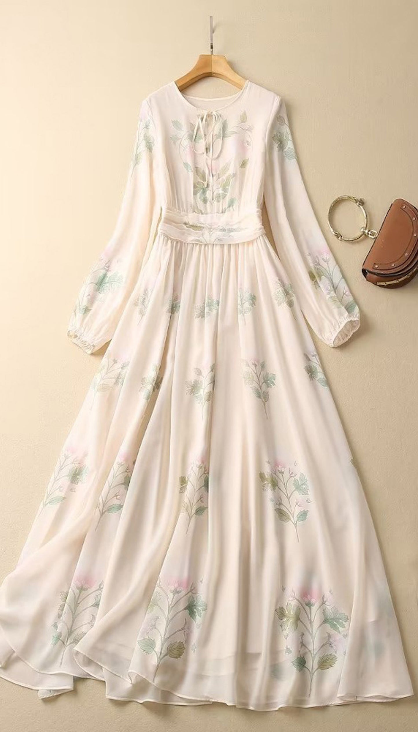 Bohemian Chiffon Maxi Dress