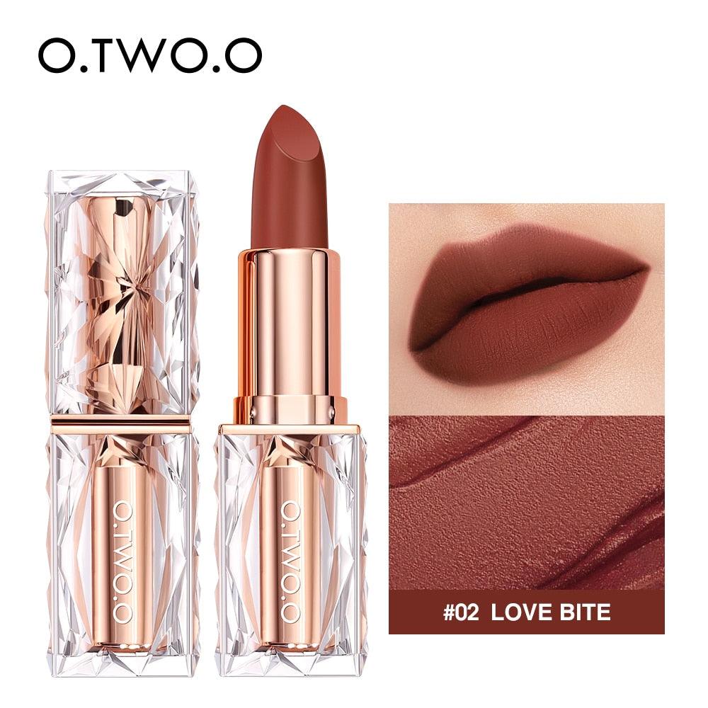 Matte Lipstick 6 Color Waterproof Non-Sticky Cup, Long Lasting Women Sexy Red Velvet Lip Tint Lip Glaze Makeup Cosmetics - Belleroz