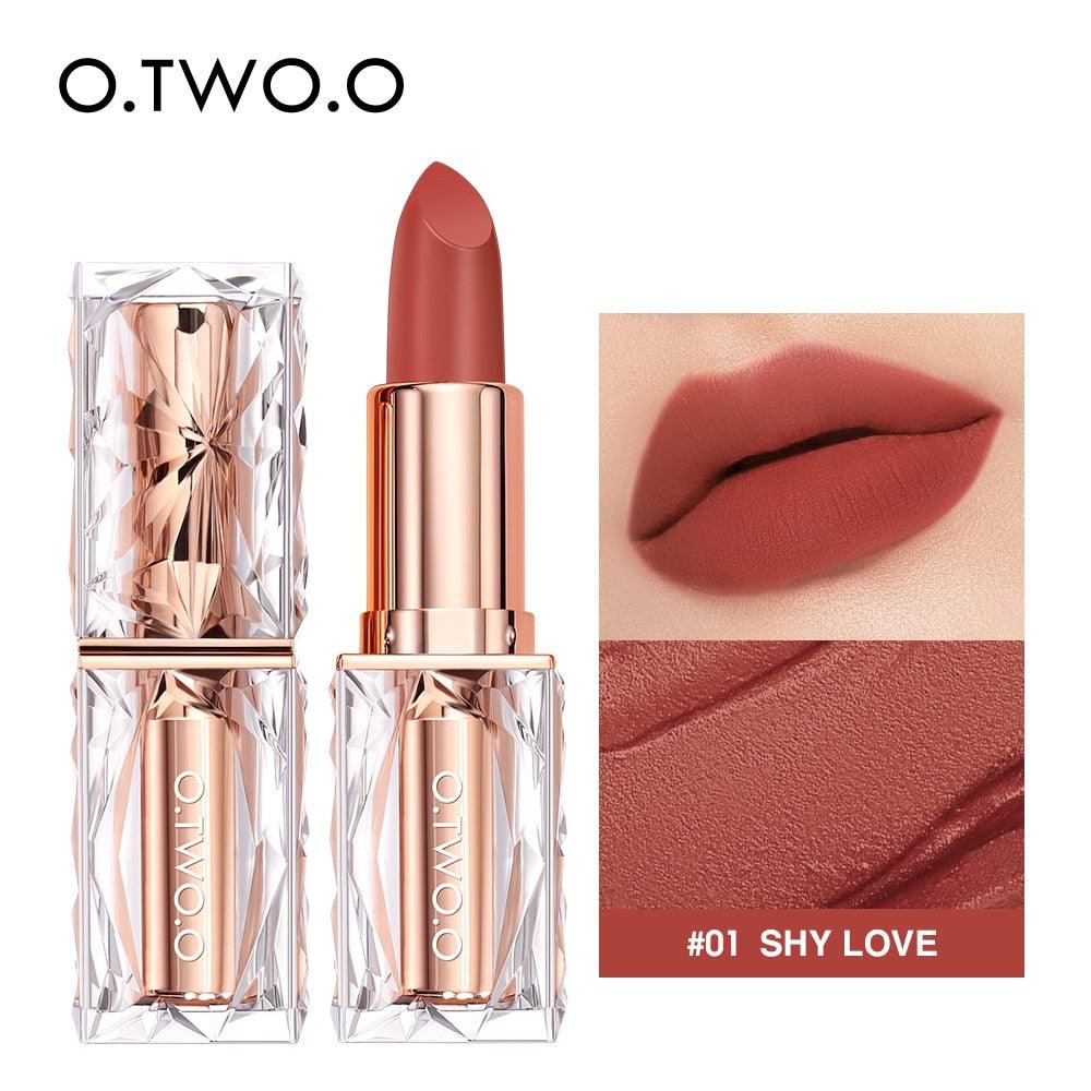 Matte Lipstick 6 Color Waterproof Non-Sticky Cup, Long Lasting Women Sexy Red Velvet Lip Tint Lip Glaze Makeup Cosmetics - Belleroz